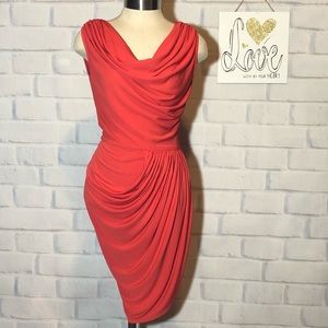 C&T  Costello Jersey Gather Waist Cowl size 4